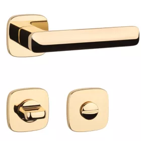   APRILE STELLA Négyzetrozettás QR SLIM 7MM LG - Fényes arany színű WC