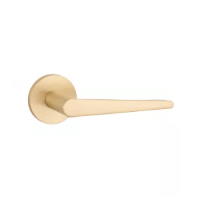   APRILE ARNICA Körrozettás R SLIM 7MM GOLD SATIN  - Szatén arany színű (CSAK KILINCS FELSŐ ROZETTÁN)