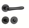 APRILE CYNIA Körrozettás R SLIM 7MM BLACK - Fekete WC