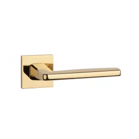  APRILE ERBA Négyzetrozettás Q SLIM 7MM GOLD PVD - Fényes arany színű PVD (CSAK KILINCS FELSŐ ROZETTÁ