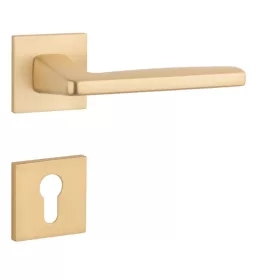   APRILE ERBA Négyzetrozettás Q SLIM 7MM GOLD SATIN - Szatén arany színű PZ