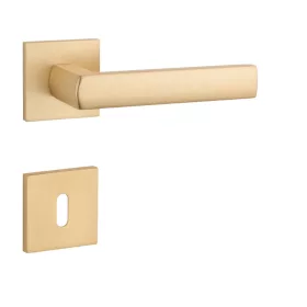   APRILE HOSTA Négyzetrozettás Q SLIM 7MM GOLD SATIN - Szatén arany színű BB