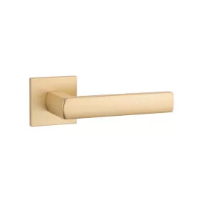   APRILE HOSTA Négyzetrozettás Q SLIM 7MM GOLD SATIN - Szatén arany színű (CSAK KILINCS FELSŐ ROZETTÁN