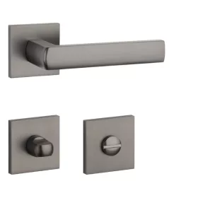   APRILE HOSTA Négyzetrozettás Q SLIM 7MM MSB - Titánium színű WC