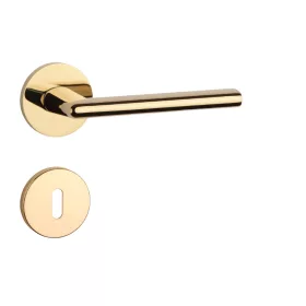   APRILE KALMIA Körrozettás R SLIM 7MM GOLD PVD - Fényes arany színű PVD BB