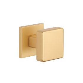   Gomb APRILE MORA Q SLIM 7MM GOLD SATIN - Szatén arany színű