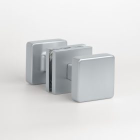 Gomb Kétoldalú APRILE MORA Q SLIM 7MM MSC - Szatén króm