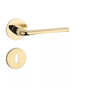   APRILE OLEANDRO Körrozettás R SLIM 7MM GOLD PVD - Fényes arany színű PVD bevonat BB