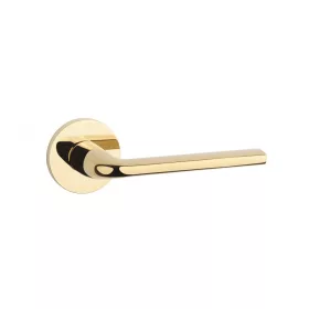   APRILE OLEANDRO Körrozettás R SLIM 7MM GOLD PVD - Fényes arany színű PVD bevonat (CSAK KILINCS FELSŐ