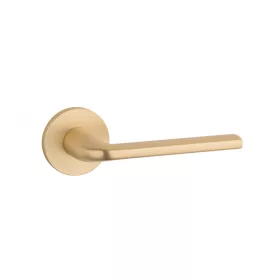   APRILE OLEANDRO Körrozettás R SLIM 7MM GOLD SATIN  - Szatén arany színű (CSAK KILINCS FELSŐ ROZETTÁN