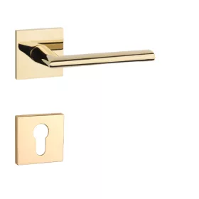   APRILE PRIMULA Négyzetrozettás Q SLIM 7MM GOLD PVD - Fényes arany színű PVD PZ