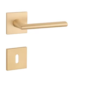   APRILE PRIMULA Négyzetrozettás Q SLIM 7MM GOLD SATIN - Szatén arany színű BB