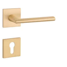   APRILE PRIMULA Négyzetrozettás Q SLIM 7MM GOLD SATIN - Szatén arany színű PZ