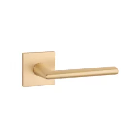   APRILE PRIMULA Négyzetrozettás Q SLIM 7MM GOLD SATIN - Szatén arany színű (CSAK KILINCS FELSŐ ROZETT