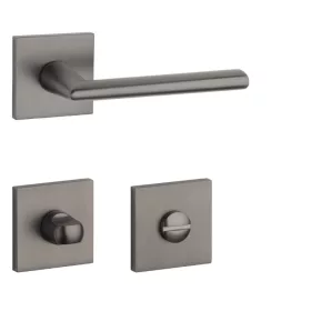   APRILE PRIMULA Négyzetrozettás Q SLIM 7MM MSB - Titánium színű WC