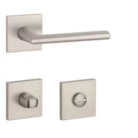   APRILE PRIMULA Négyzetrozettás Q SLIM 7MM MSN - Szatén nikkel WC