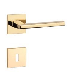   APRILE PYROLA Négyzetrozets Q SLIM 7MM GOLD PVD - Fényes arany színű PVD BB