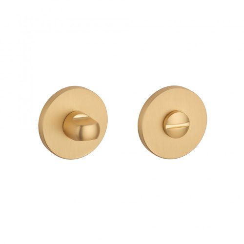 Körrozetta APRILE R SLIM 7MM GOLD SATIN - Szatén arany színű WC 4x4