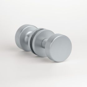 Gomb Kétoldalú APRILE RUTA R SLIM 7MM MSC - Szatén króm