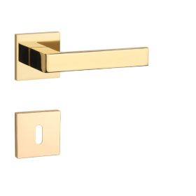   APRILE SULLA Négyzetrozets Q SLIM 7MM GOLD PVD - Fényes arany színű PVD BB