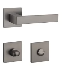   APRILE SULLA Négyzetrozettás Q SLIM 7MM MSB - Titánium színű WC