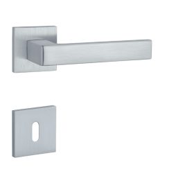   APRILE SULLA Négyzetrozettás Q SLIM 7MM MSC - Szatén króm BB