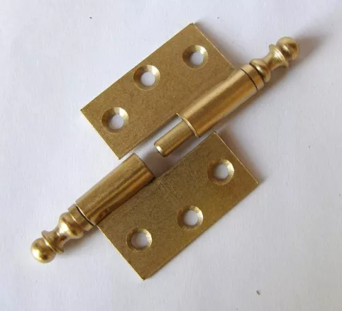 Pánt díszes egyenes - balos arany 75mm