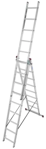 Sokcélú létra Corda 3x9 lépcsőfokos alu