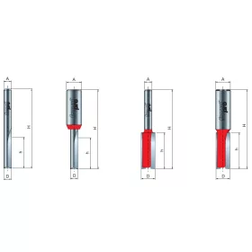 Felsőmarókés Freud nút D3/95/445/8