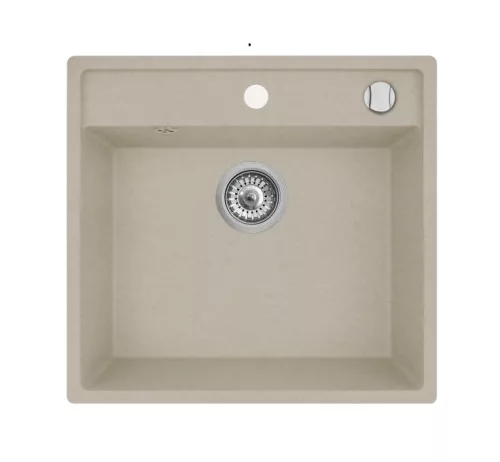Mosogató PY Camea 1 mély bézs 530x500mm