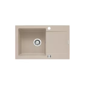 Mosogató PY Mido 1B 1 mély+csep. bézs 790x500mm
