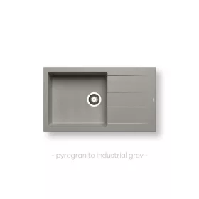 Mosogató PY Athlos 1 mély csep. szürke 860x500mm