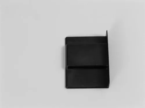 Alsószekrény függesztő 807 takarósapka balos fekete