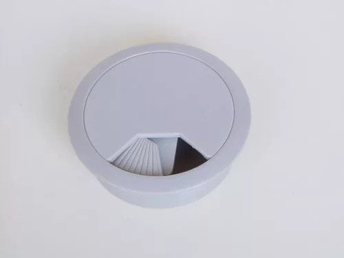 Kábelkivezető műanyag kör 60mm szürke 60mm