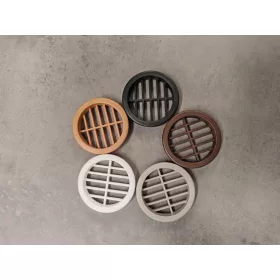 Szellőzőkarika műanyag 47-es fehér 47mm