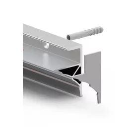 Alu-profil végzáró jobboldali magas alu