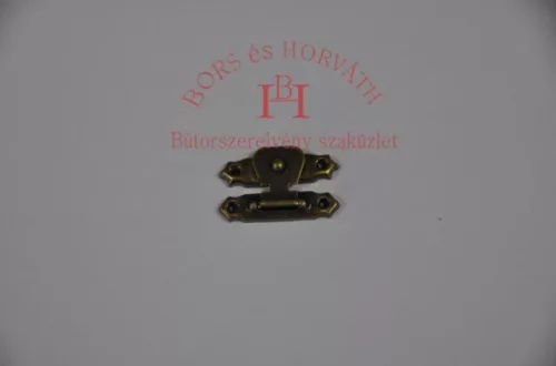 Doboz zár antik-réz 25mm