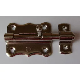 Tolózár bajonett króm 40mm