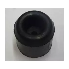 Ajtóütköző gumi fekete 30mm