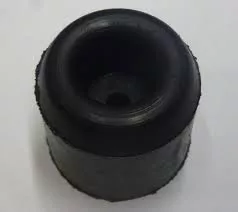 Ajtóütköző gumi fekete 30mm