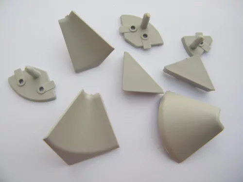 Vízzáró egységcsomag alumínium szürke