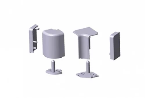 Vízzáró egységcsomag alumínium BFB szürke