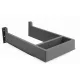 Hátfal mosogató alatti fiókhoz szögletes antracit