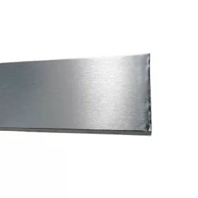 Lábazat takaró alu-szálcsiszolt 4000x100mm