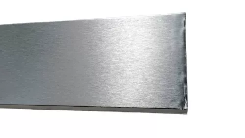 Lábazat takaró alu-szálcsiszolt 4000x100mm