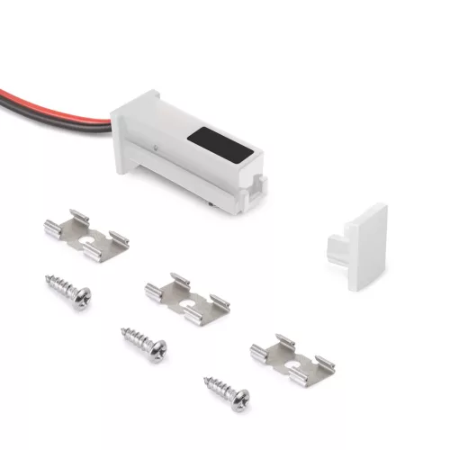 Led kapcsoló Pyxis mozgásérzékelő-dimmelhető csavarozható profilhoz alu