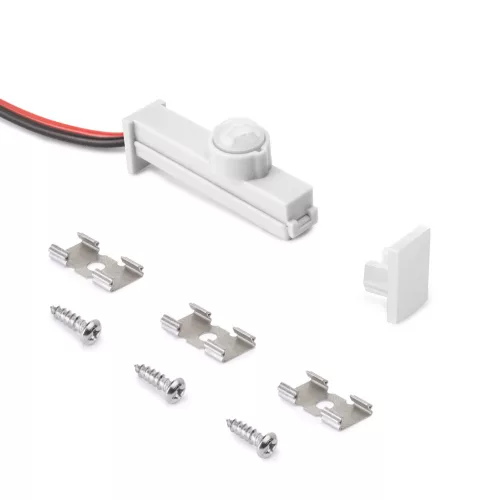 Led kapcsoló Pyxis mozgásérzékelő csavarozható profilhoz alu