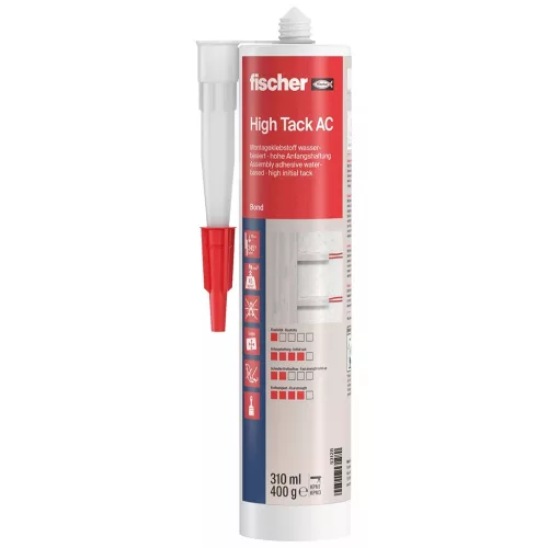 Sziloplaszt Fischer AC szerelő ragasztó (MK) 310ml