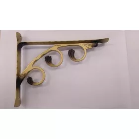 Polctartó konzol Antiqua antik barna 150x85mm