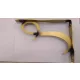 Polctartó konzol Zarina antik sárgaréz 250x190mm